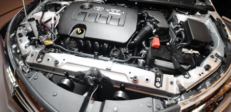 Disokong mesin 2ZR-FE 4 silinder 16 Valve DOHC Dual VVT-i dengan kapasitas 1.798cc, mobil ini mampu menghasilkan tenaga 151 PS dengan torsi 19.4 kg.m