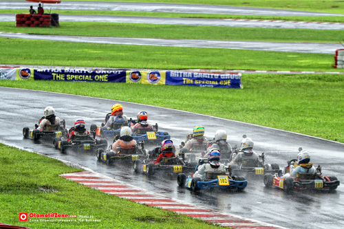 kelas MICRO MAX bentuk formasi sempurna sebelum start