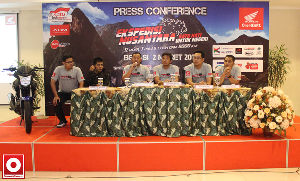 Press Confrence Ekspedisi Nusantara 2014