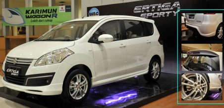 Perubahan yang terlihat pada sisi eksterior
