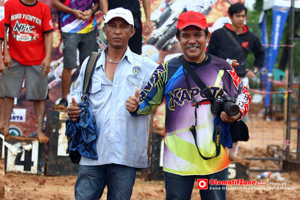 Harris Tommy dan Edi Banda pentolan Kapota Motorsport salah satu klub pendiri IMI Jabar