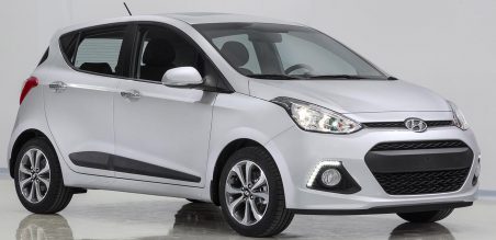 Hyundai Grand i10 tampak depan