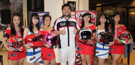 2 Helm NHK dan 3 Helm GM diluncurkan di Jakarta Fair 2014