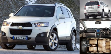 New Chevrolet Captiva tampil dengan fitu-fitur mobuil mewah