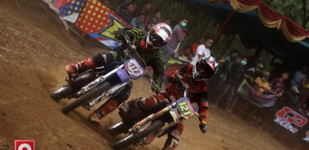 Sukses menggelar seri kedu Kejurda Grasstrack IMI Jabar 2014