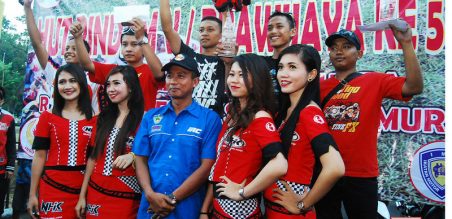 Para juara di Kejurda Seri 4 Jember