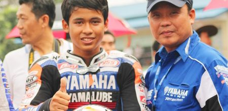 ​Galang  Hendra  Pratama  &  Supriyanto,  Manajer  Motorsport  Yamaha