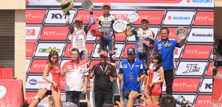 Fitriansyah Kete podium pertama di Indoprix 2014 Seri 3 Sentul