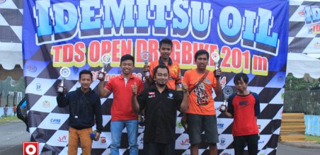 Para jawara di Idemitsu Oil TDS Open Drag Bike 201m Champs 2014 Bogor
