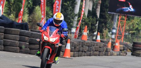All New Honda CBR150R mengusung mesin ber-DNA motor balap 4-stroke