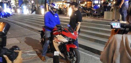 Bagi yang penasaran dapat langsung tes ride Yamaha R25