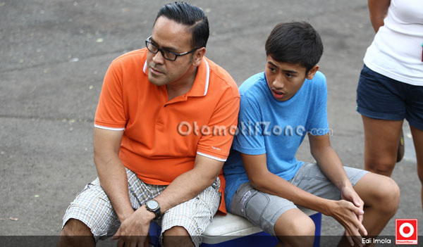 Barri selalu didampingi Bunjamin sang Ayah