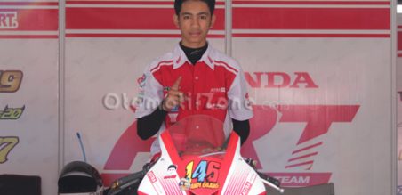 Andi Gilang bergabung dengan tim Astra Motor Racing Team