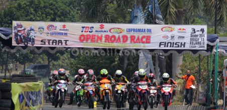 TDS Suzuki RMG Lupromax Open Road Race 2014 Cimahi