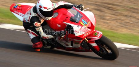 Andi Gilang di kelas Supersport 600cc