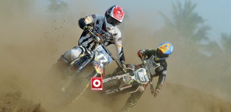 Debu yang tebal membuat jarak pandang terbatas