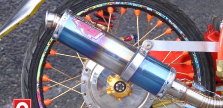 knalpot dipasang racing