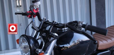 Stang + Lampu HD lebih gahar