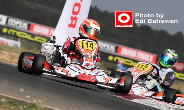 David Juliano Sitanala pegokart Junior Max Indonesia