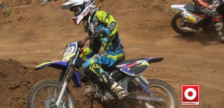 Aksi Dito di ajang Kejurda Grasstrak