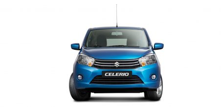 Hatchback mungil Suzuki Celerio tampak depan