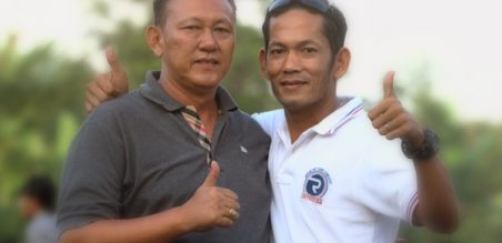 H. Acep Purnama Wabup Kuningan dengan Yayan Olly Ketua Penyelenggara