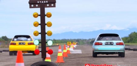 Adu cepat di lintasan 201 meter