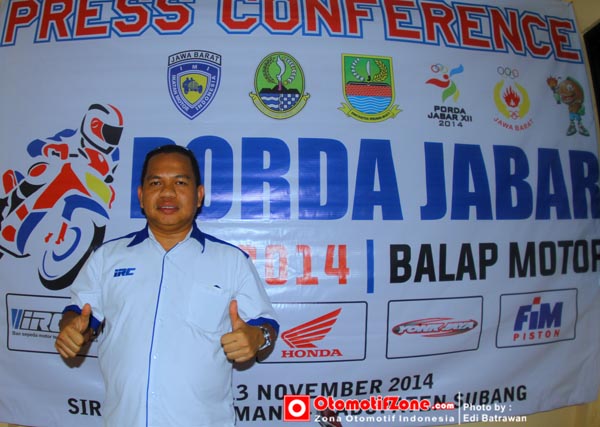 Dodiyanto Perwakilan IRC menghadiri Porda Jabar