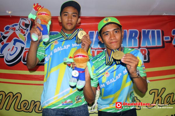 Anggi Permana Dulang 2 Medali Emas dan 1 perak