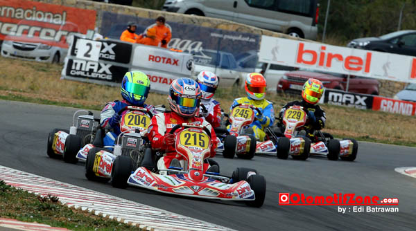 Silvano berhasil finish urutan 18 heat 3