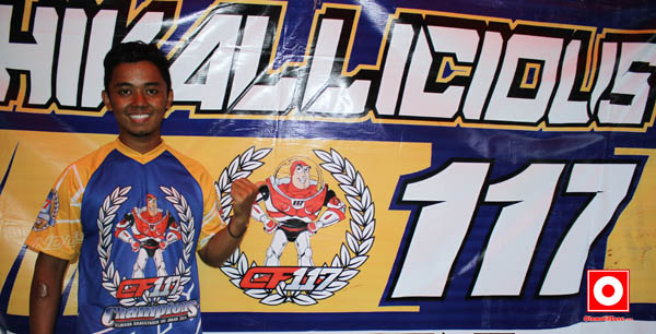 Chikal Faizal Juara Senior Grasstrack Kejurda Jabar 2014