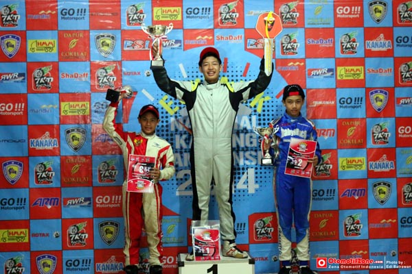 M Farrel Fadhil Juara Nasional Junior Max 2014
