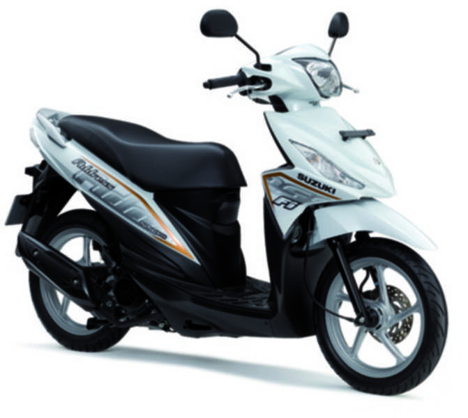 Suzuki Address Briliant White
