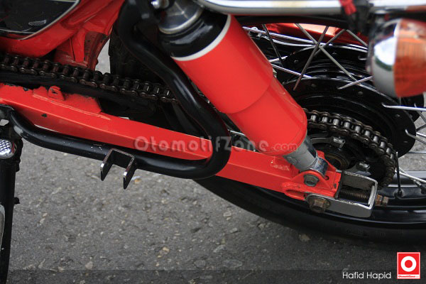 kondom shock absorber belakang. juga bikin sendiri.