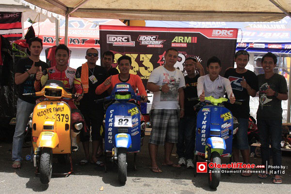 Cikarang Arm DRC Scooter Racing