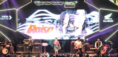 Penampilan Raisa menjadi puncak acara Launching All New Honda Vario
