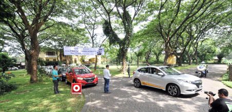 Rombongan media start dari Taman Dayu Golf Club & Resto menuju Gunung Bromo