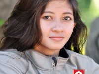 Ira Septiana salah satu peserta turing.