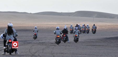 Lautan Pasir dengan mudah dilibas tanpa kendala berarti