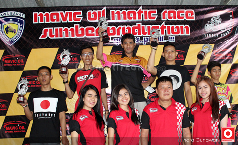 Para juara Matic 130cc TU Open