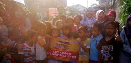 Tim Yamaha Tour de Soul Jakarta-Bali, turing sambil berdonasi 