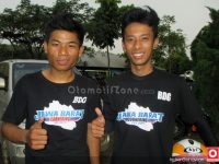 Iwan (Ketua) dan Imam (Wakil Ketua) dari Jawa Barat Cornering