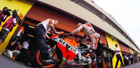 Marc Marquez gagal finish di Catalunya