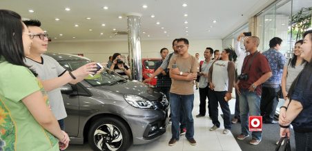Awak Media dealer fisit ke Honda Mandalasena Malang