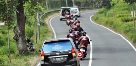 Honda Smart Adventure saat memasuki Gunung Gumitir perbatasan jember - Banyuwangi