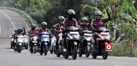 Tanjakan dan Turunan menghiasi rute hari keempat