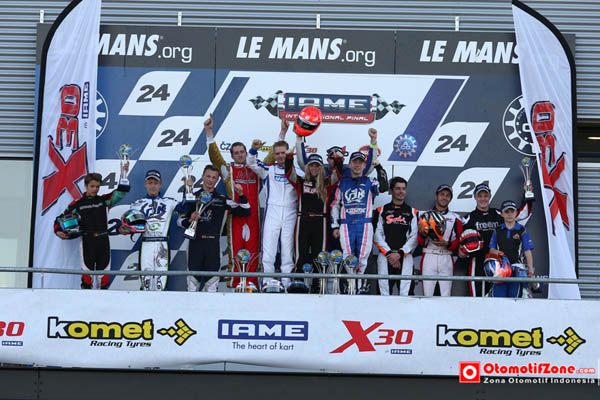 Celebrasi saat Grand Final Le Mans
