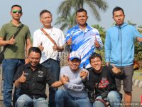 Sumber Agung Rizki, Om Yong (Yong's Motor), Tony Risdianto dari KNJM Motor Garut bersama Wartawan