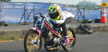 Alvan Cebonk tercepat di 2 tak tune up 130 cc