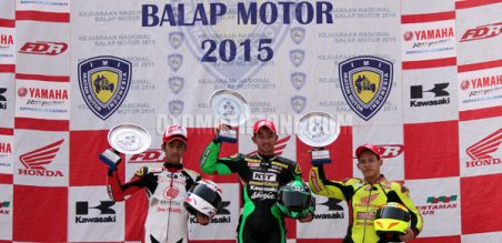 Podium race 2 Supersport 600cc